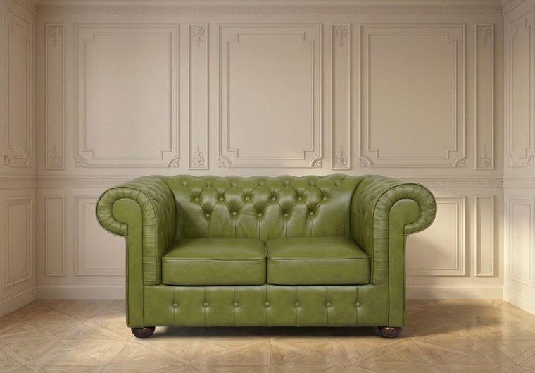 Chesterfield Mark (plisserte armlener) — bilde 1