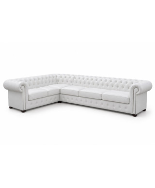 Chesterfield Classic hjørnesofa — oppsett 3x2
