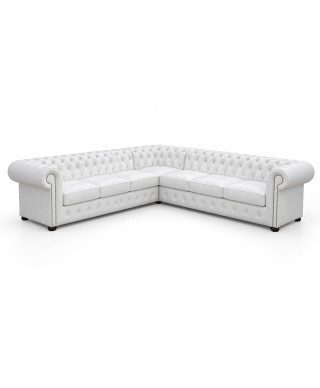 Chesterfield Classic hjørnesofa — oppsett 3x3
