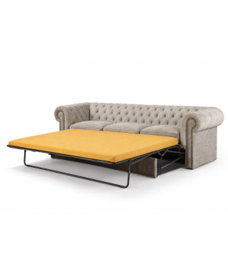 Chesterfield sofa bed — 3-seater sofa