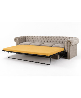 Chesterfield sofa bed — 4-seater sofa