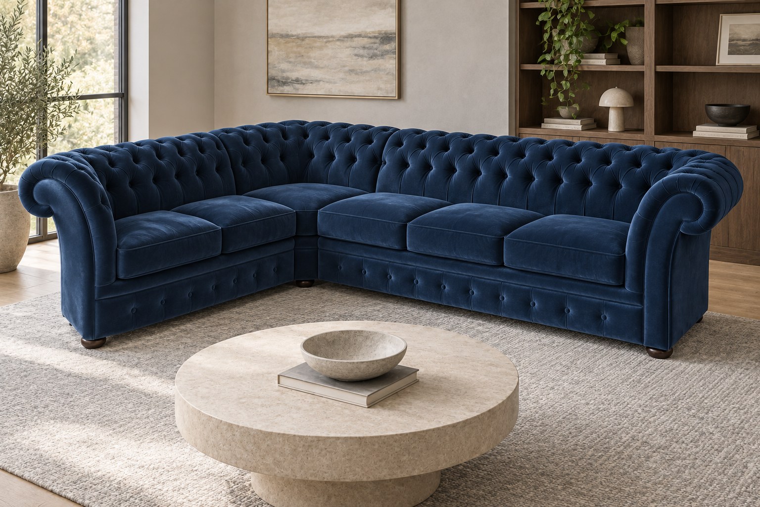 Chesterfield Windchester corner sofa — view 6