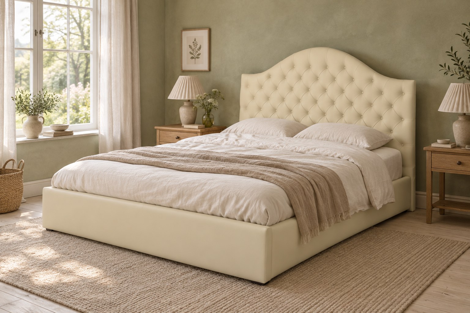 Buena bed (115 cm headboard) — view 2