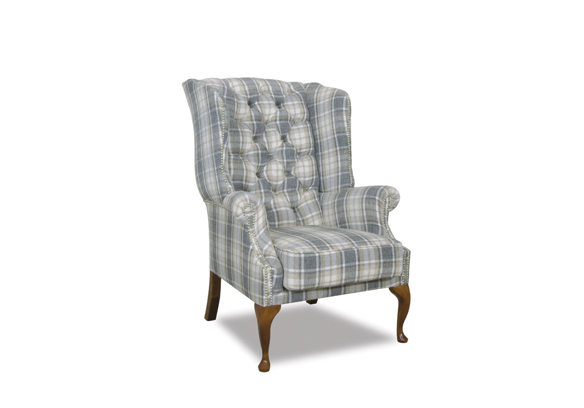 Chesterfield Prince wingback armchair — view 2