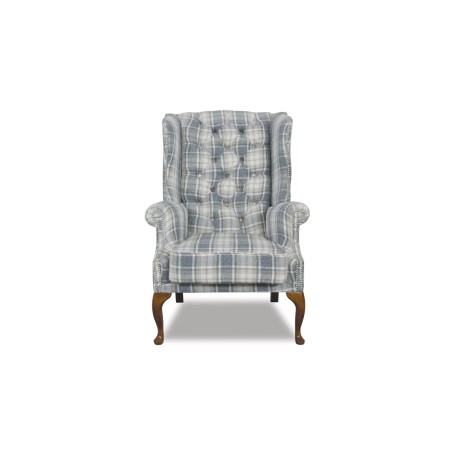 Chesterfield Prince wingback armchair