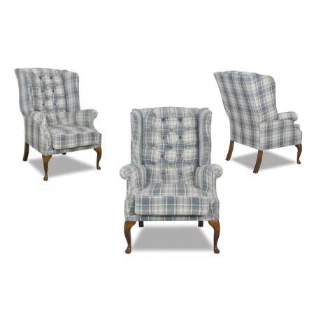 Chesterfield Prince wingback armchair