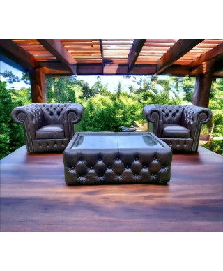Lounge set under a canopy