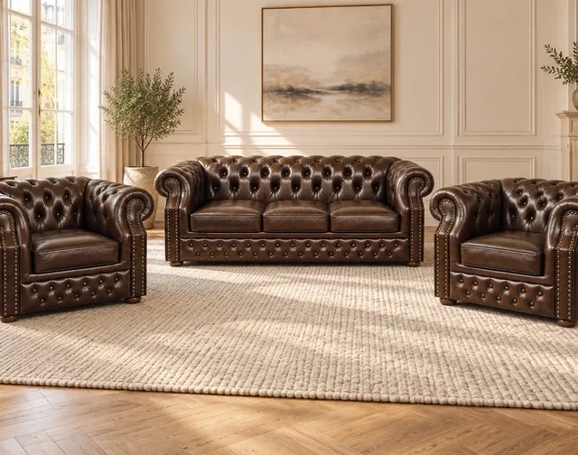 Chesterfield Windsor — Komplety Chesterfield
