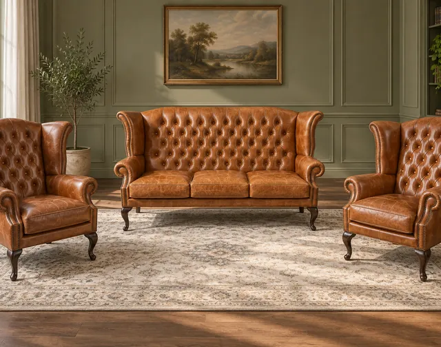 Chesterfield Queen — Komplety Chesterfield