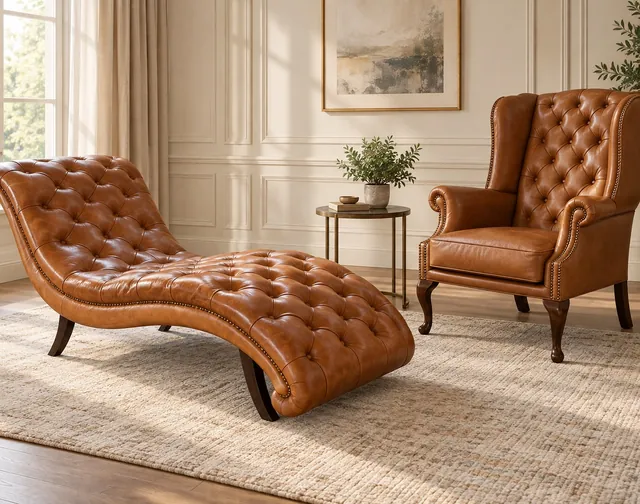 Leżanka — Komplety Chesterfield