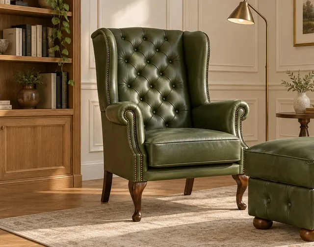 Chesterfield Uszak Prince — Meble do showroomu i salonu sprzedaży