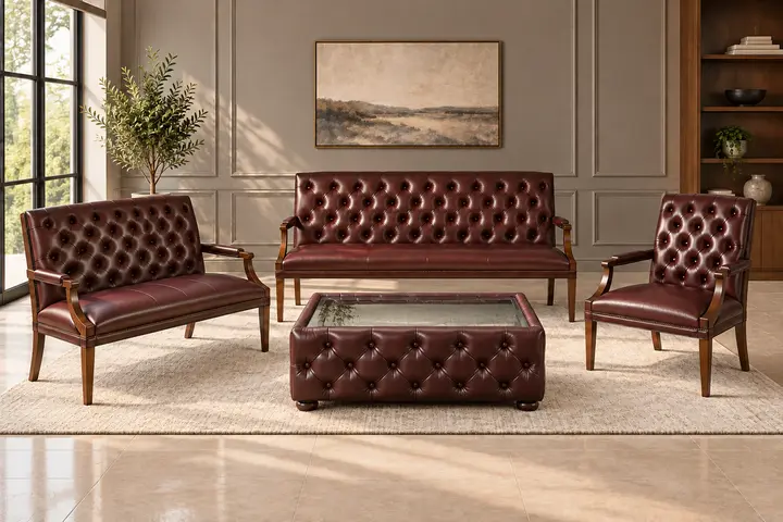 3+2+1 set with coffee table