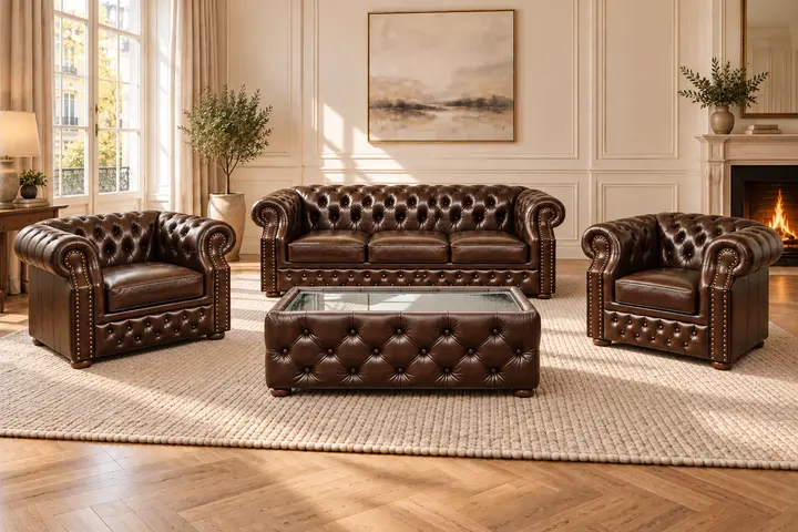 Set 3+1+1 mit Couchtisch