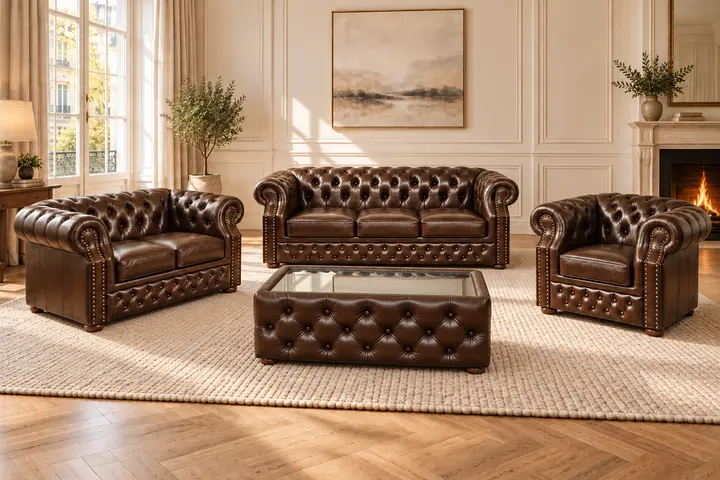 Set 3+2+1 mit Couchtisch